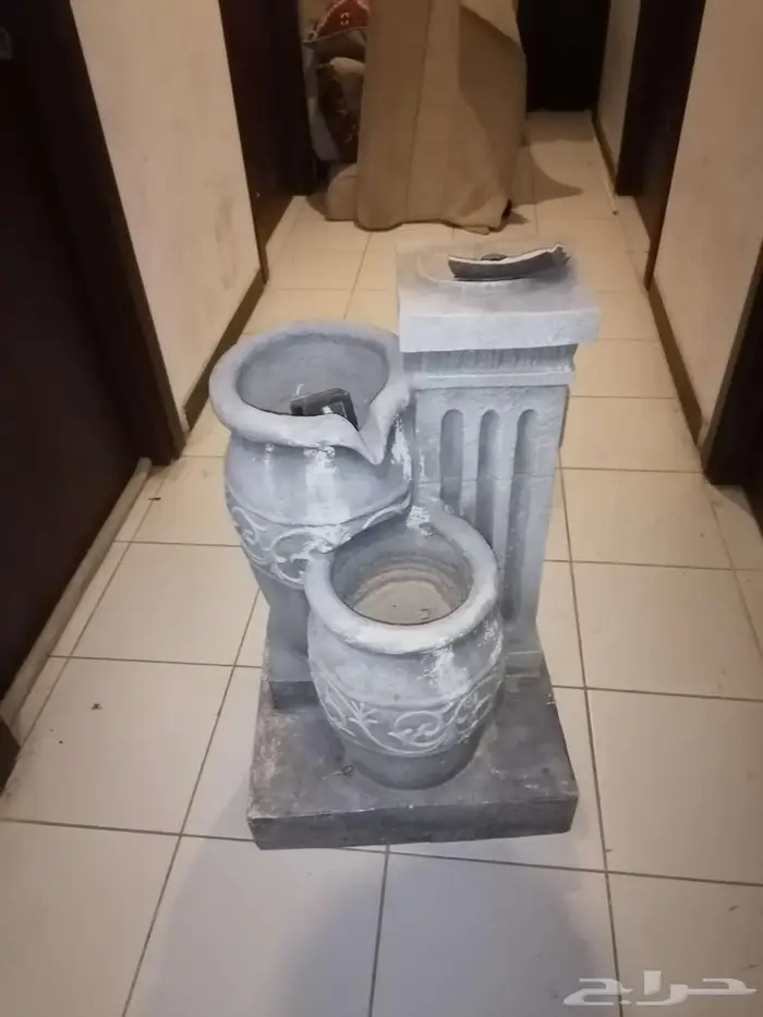 نافورة فخار ماء 2 5