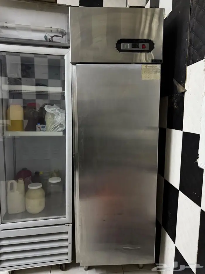 فريزر عامودي استانلس خاص للمطاعم 0