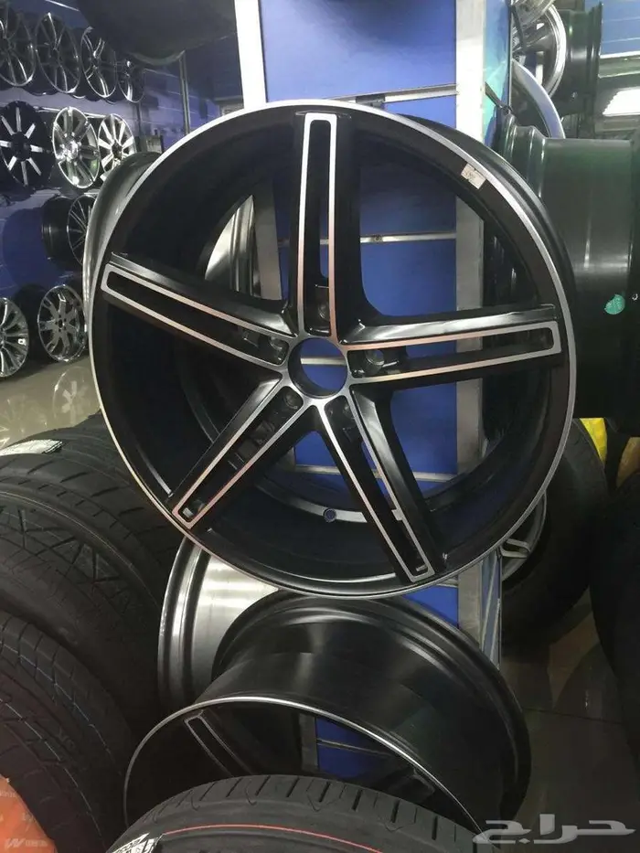 تتوفير جميع جنوط شرطة فوزن من 17 الي 22 انيش 5