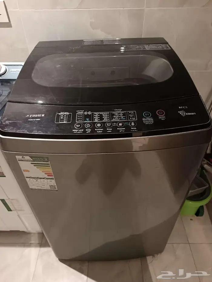 غسالة أوتوماتيك علوية من Fisher مستعملة 0