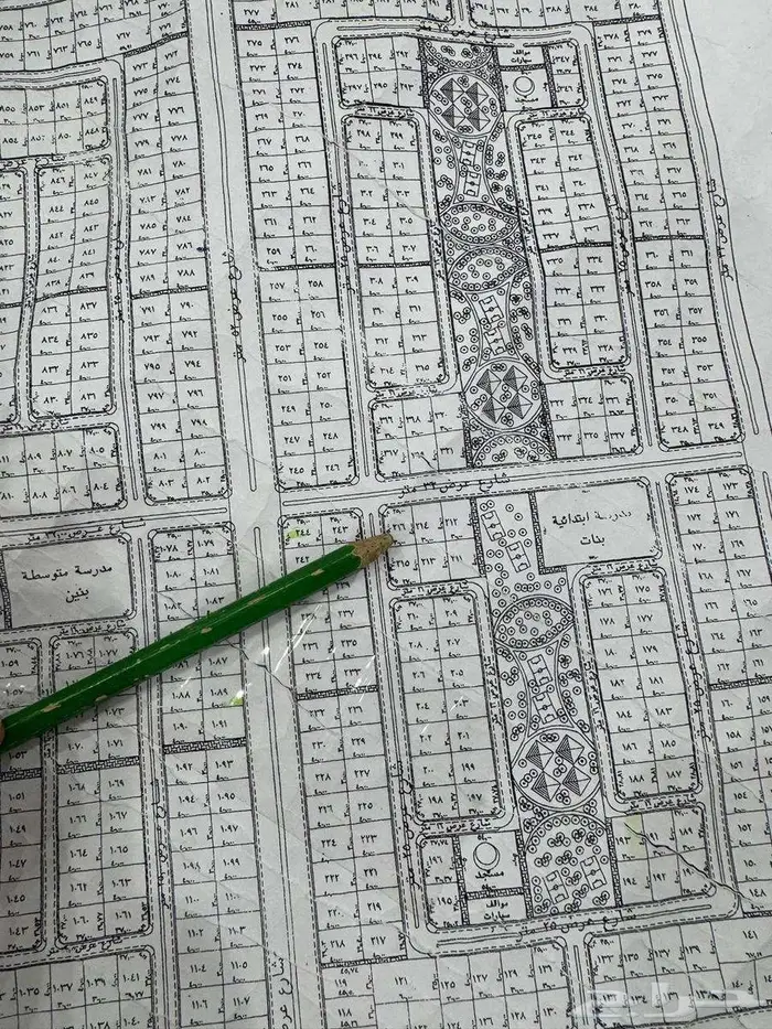 ارض سكنية موقع مميز في طيبة قريبة من الشارع العام 1