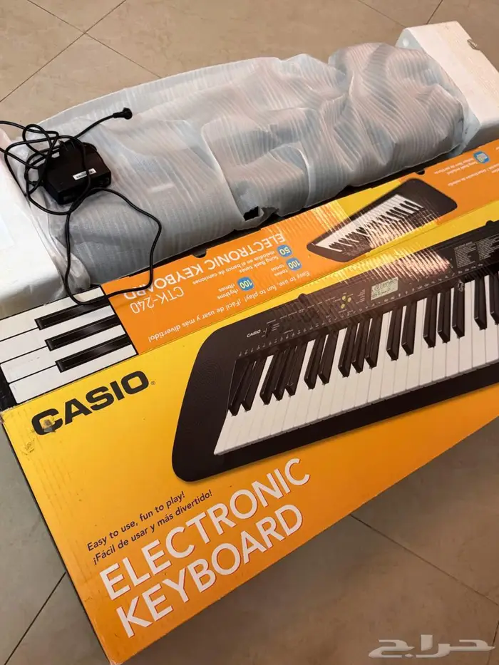 بيانو كيبورد Casio CTK-240 الكتروني للبيع 4