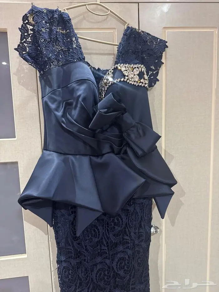 فستان جبير كحلي 1