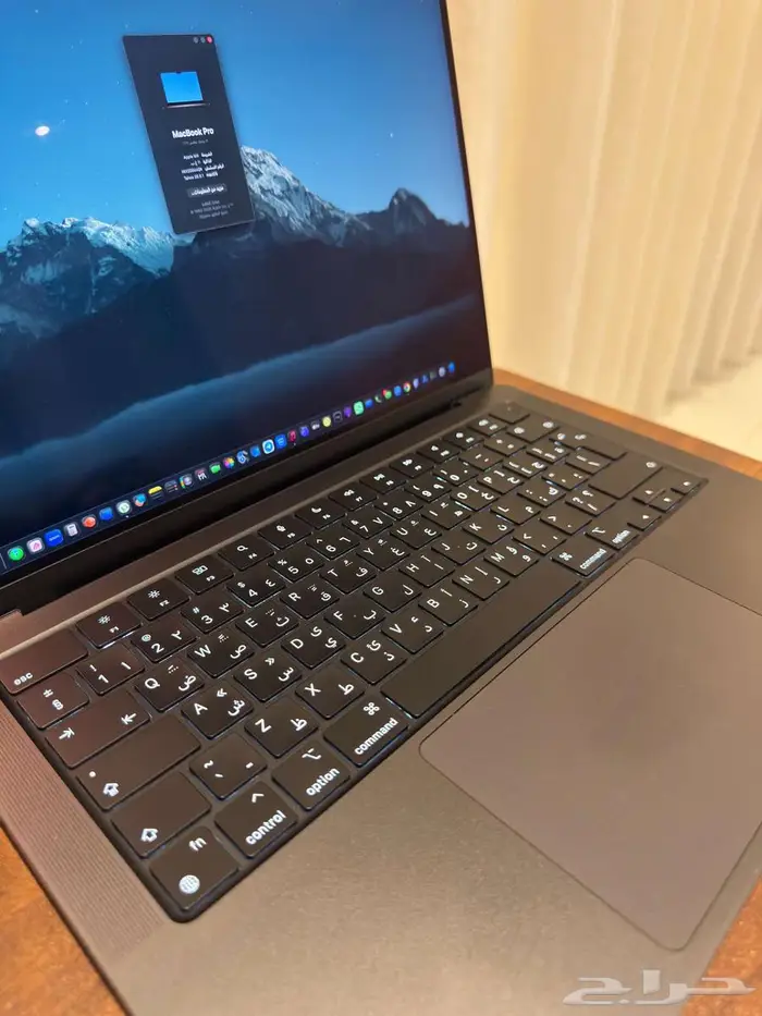 للبيع  MacBook Pro 14-inch M4 أسود الفلكي Space Black 7