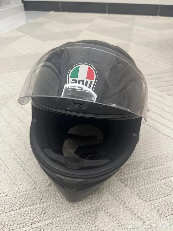 خوذة - agv مع سماعة باراني نفس وكيل سينا 3