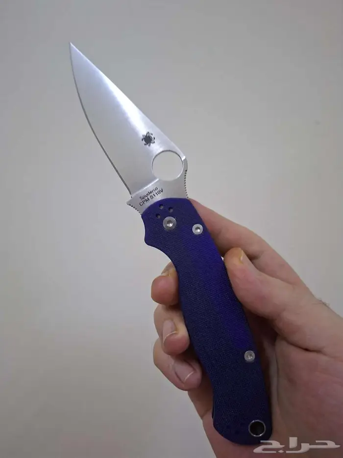 سكين مطويه سبايدركو بارا2 s110v جديده واصليه 0