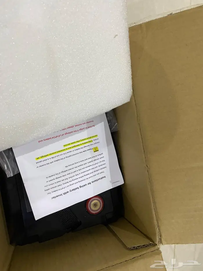 للبيع بطارية ليثيوم LifeP04 حجم 100 أمبير 0