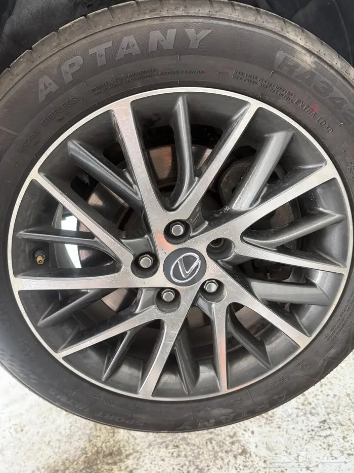 للبيع او للبدل جنوط اللكزس 16 النيكل 2