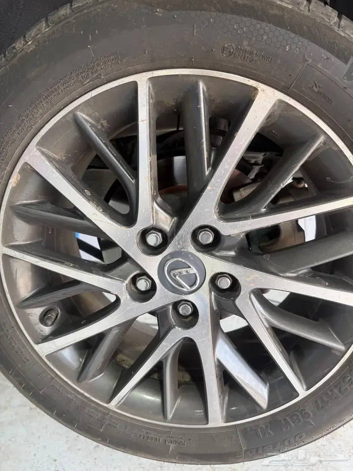 للبيع او للبدل جنوط اللكزس 16 النيكل 3