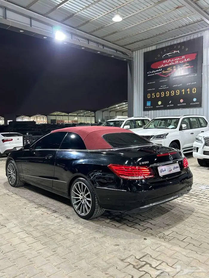 مرسيدس بنز 2015 E200 كوبيه سقف كشف 9