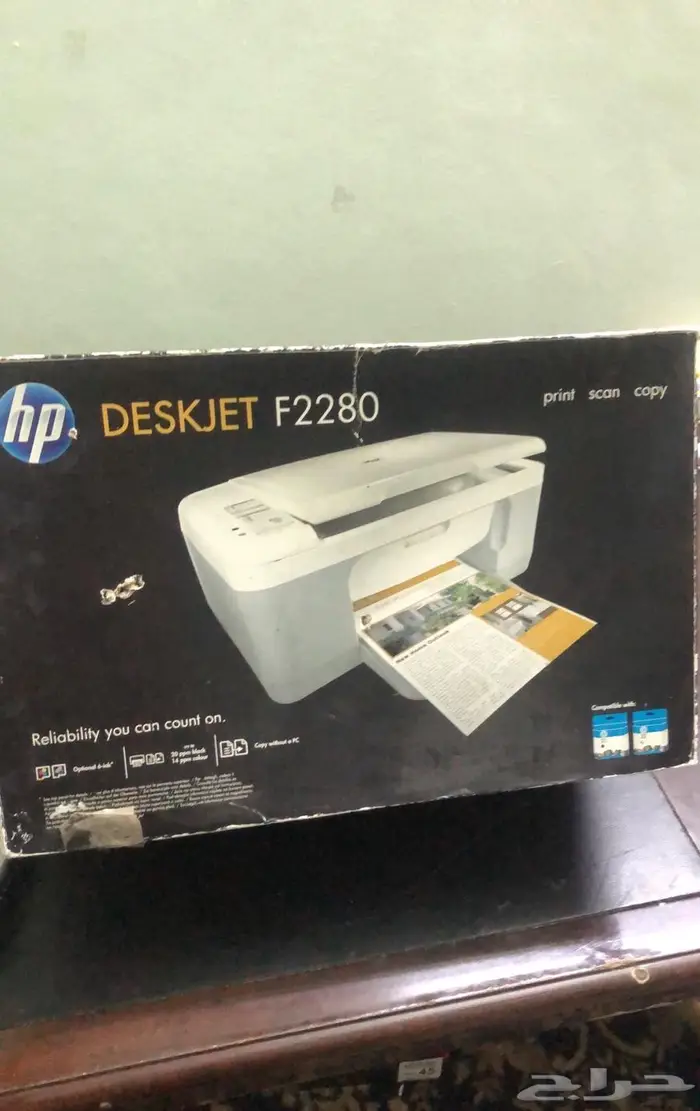 طابعتين شبة جديدة 0