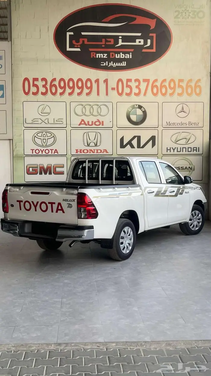 هايلكس غمارتين قير عادي بنزين خليجي 2025 2