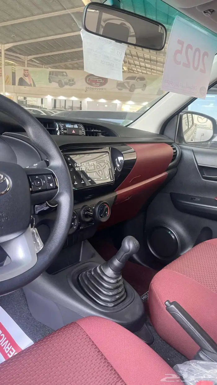 هايلكس غمارتين قير عادي بنزين خليجي 2025 6