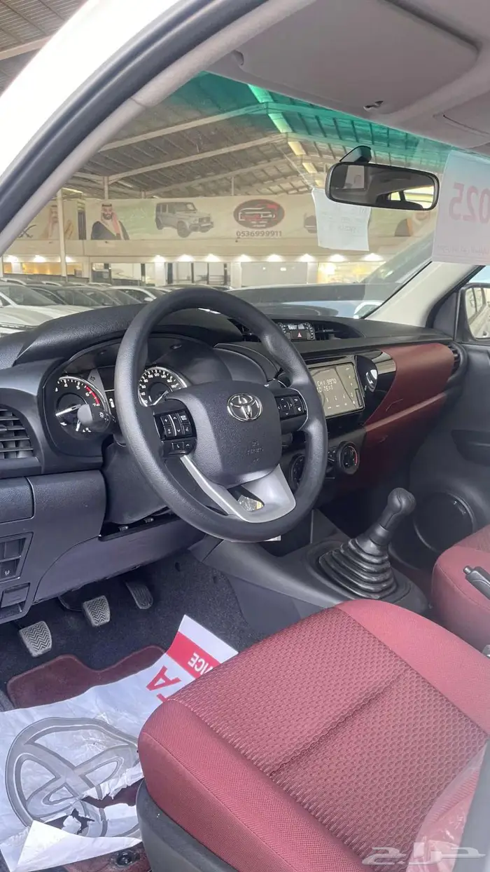 هايلكس غمارتين قير عادي بنزين خليجي 2025 7