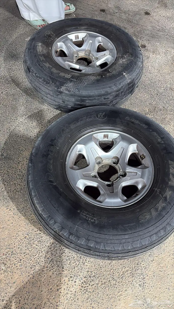 كفرات بالون ماكسس 900 16 مع جنوط رفرف 2