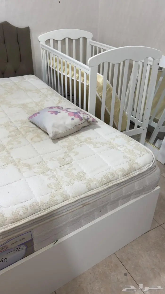 سرير مع مرتبه سوفت دريمز   سرير اطفال مع مرتبه 0