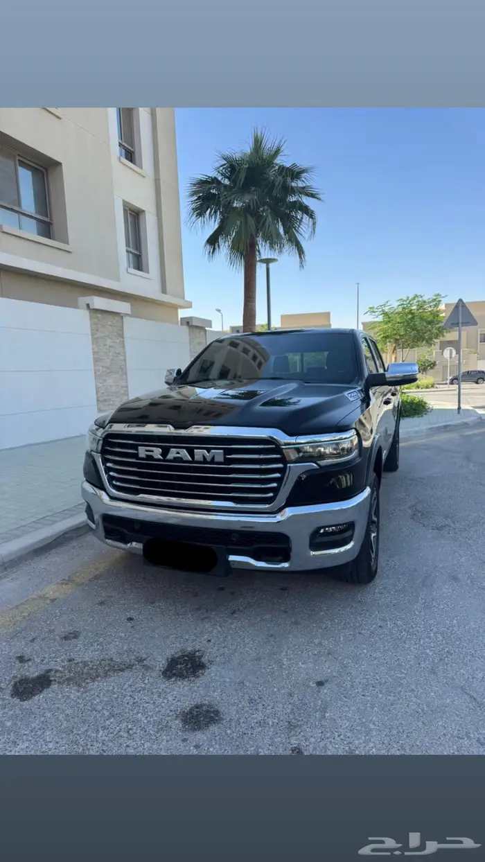 رام 2025 اسود سعودي وارد بترومين 1