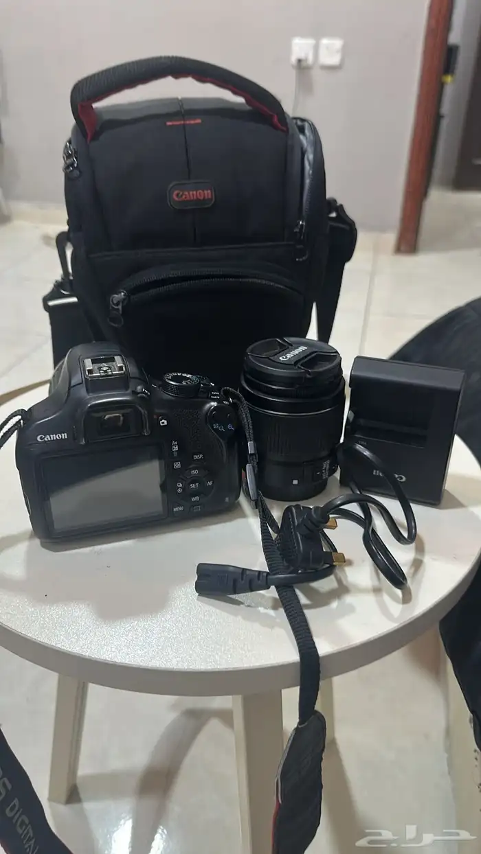كاميرا Canon جديده استخدم قليل جدا.1200D 0