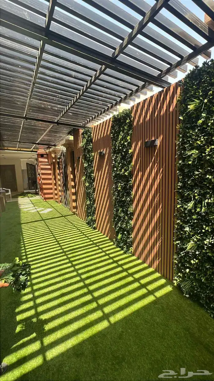 تنفيذ واجهات خارجيه بديل خشب خارجي عليه ضمان 10سنوات 24