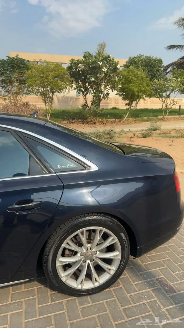 اودي A8L 2012 مخزن للبيع او البدل 6