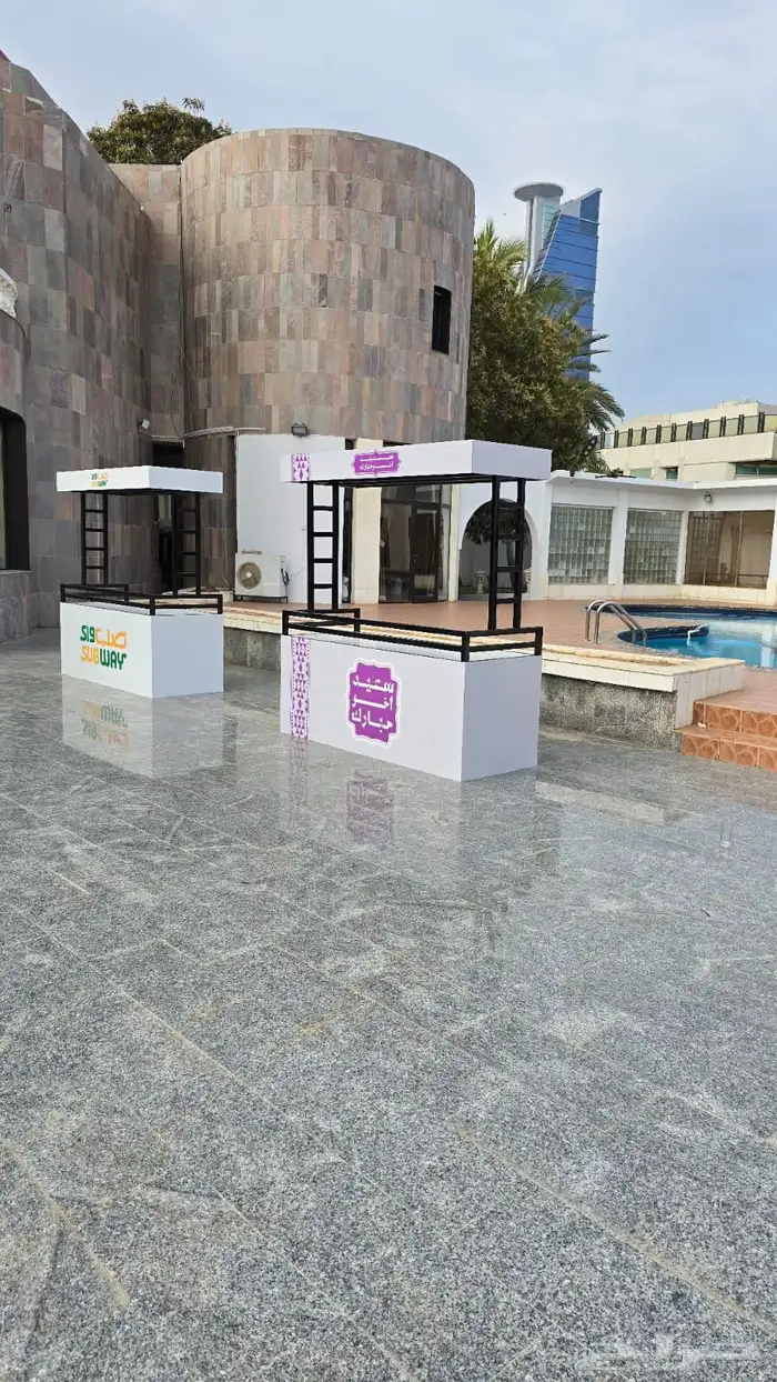 تصنيع بوثات متحركة لل كافيهات والمحلات 11