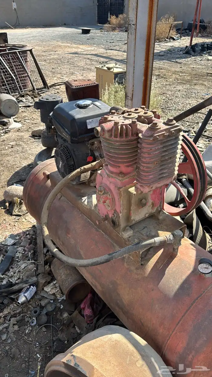 ماطور هواء كمبرسر على الشرط 1