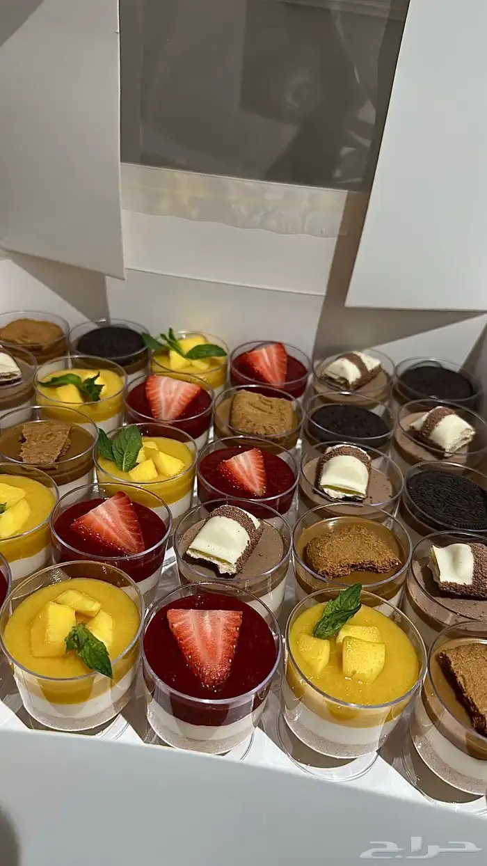 تشيز كيك تراميسو تمر محشي بسبوسة حلا التارت 21