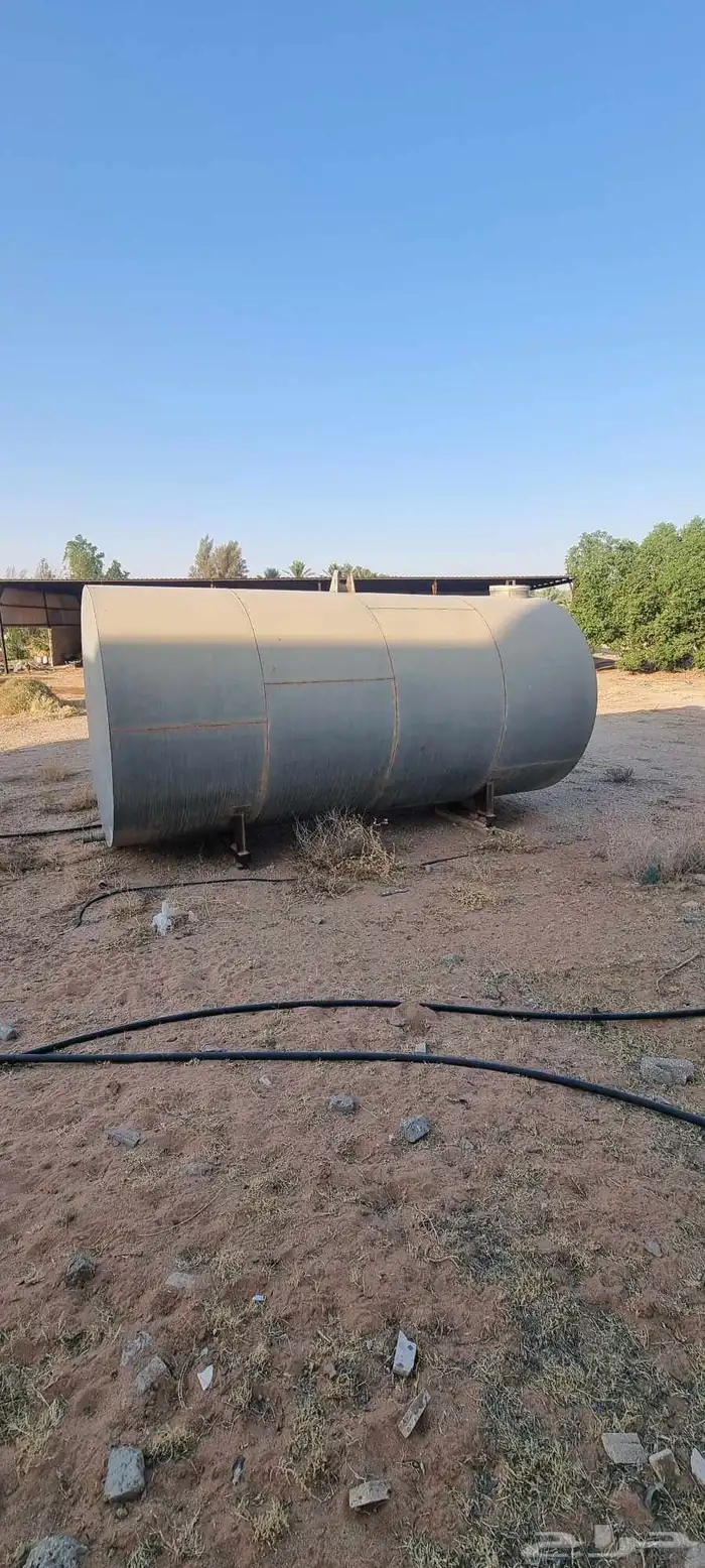 خزان حديد مجلفن سعة 30 الف لتر 0