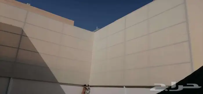 ساتر حوش سواتر اقمشة الاحواش رخيصة بالجنوب 17