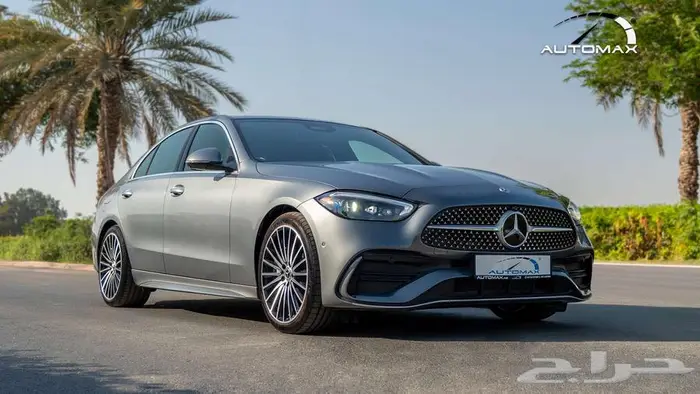 مرسيدس C200 بريميوم بلس 2025 خليجي اصفار مع ضمان الوكيل 0