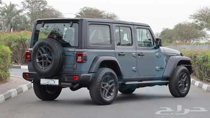 جيب رانجلر انلمتد سبورت اس 2025 خليجي اصفار مع ضمان الوكيل 7