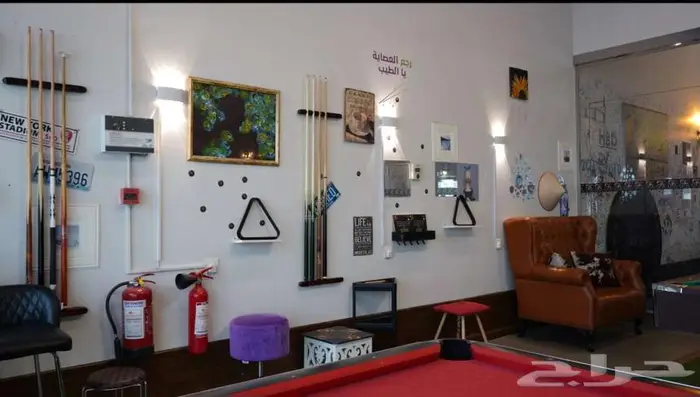 محل مقهى وصالة العاب للتقبيل عالسوم - الخبر حي الصدفة 4