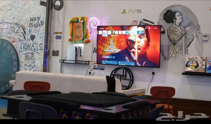 محل مقهى وصالة العاب للتقبيل عالسوم - الخبر حي الصدفة 5