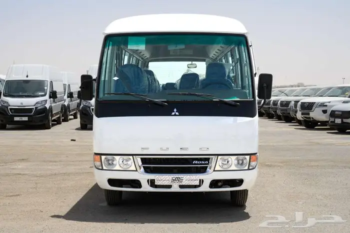 ميتسوبيشي فوزو روزا باص 26 راكب ديزل موديل 2024 - عرض خاص 1