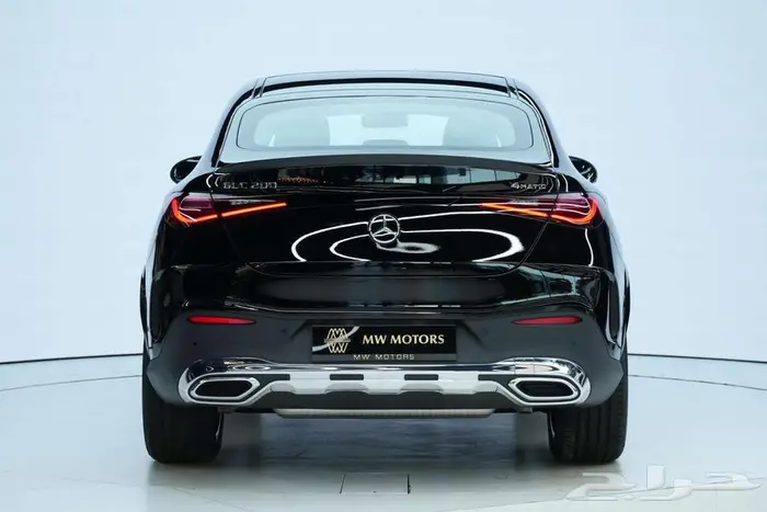 مرسيدس GLC 200 Coupe موديل 2026 أصفار خليجي أسود جملي 4