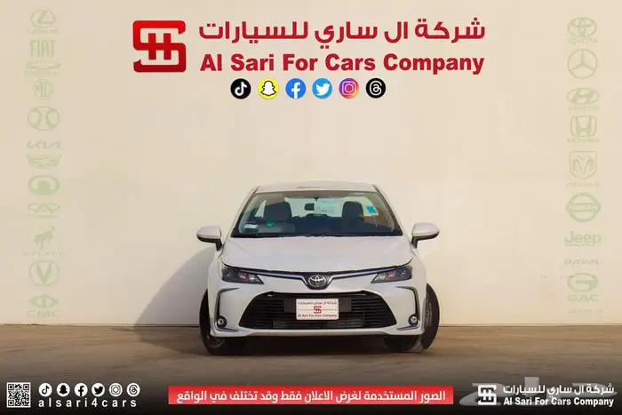 تويوتا كورلا XLI طيس مكينة 2.0 2025 اقساط بنوك وشركات 3