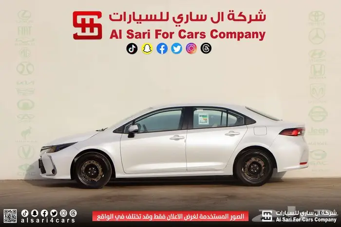 تويوتا كورلا XLI طيس مكينة 2.0 2025 اقساط بنوك وشركات 13
