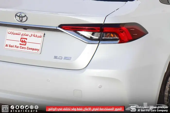 تويوتا كورلا XLI طيس مكينة 2.0 2025 اقساط بنوك وشركات 7