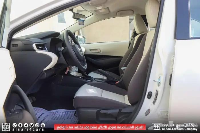 تويوتا كورلا XLI طيس مكينة 2.0 2025 اقساط بنوك وشركات 16