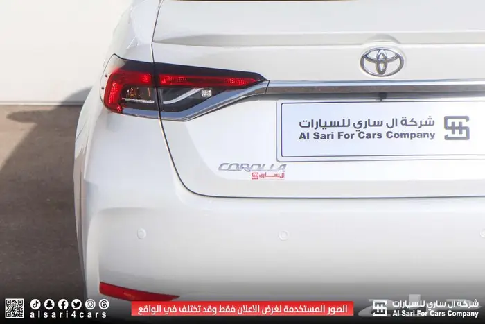 تويوتا كورلا XLI مطور فتحة سقف بنزين 2025 6