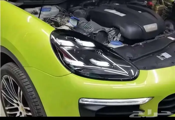 شمعات بورش كايين الشكل الحديد 7