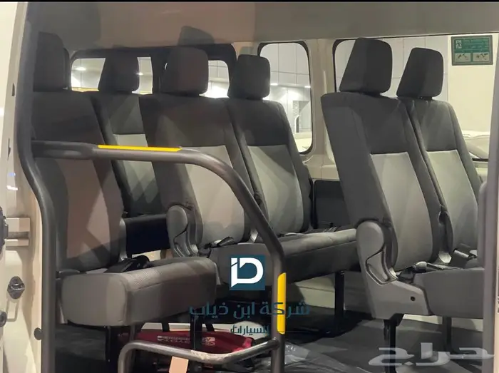 تويوتا هايس ركاب قير عادي ديزل 2025 2