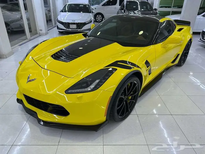 كورفيت C7 قراند سبورت 2018 مالك اول بحالة الوكالة مخزن 15