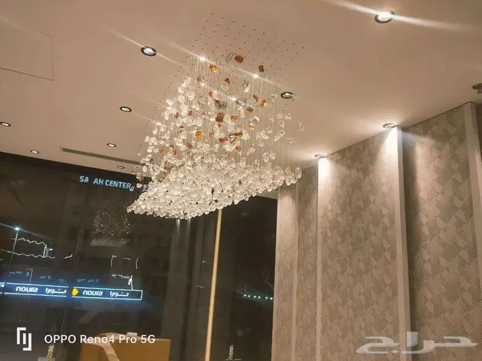 نجف الهبه احجار وورق ومكعبات الحبة مع التركيب ب 4 ريال 1