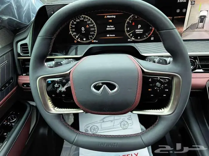 انفينتي QX80 اوتو جراف 2025 فخامه ورفاهيه من الدمعان 10