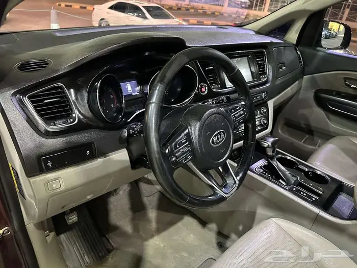 كيا كرنفال 2019 ديزل مستورد شاشه كاميرا فتحتين سقف 16