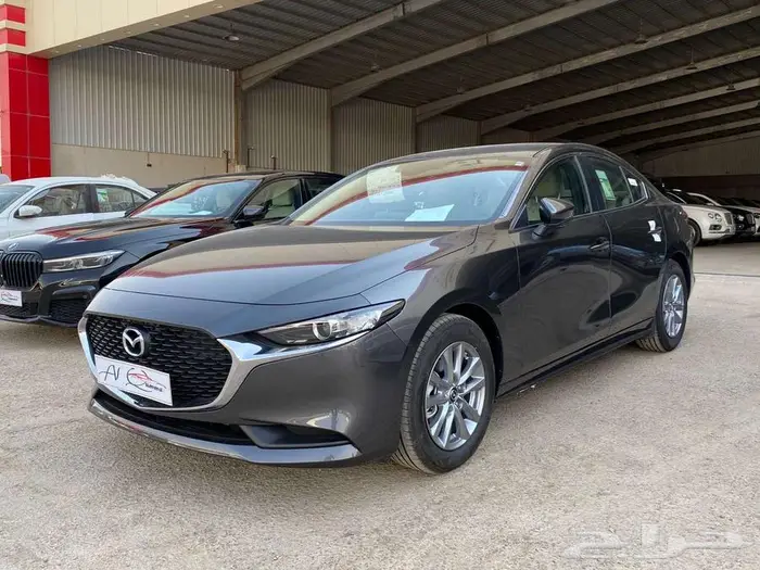 مازدا 3 سعودي اصفار ( لوحات ) 2