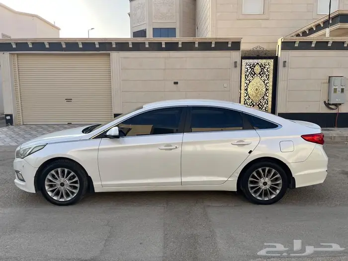 للبيع سوناتا 2016 أبيض 1