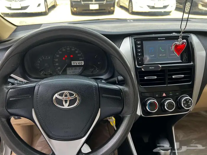 تويوتا-يارس-2020-العداد-188-الف-السعر-38000 8