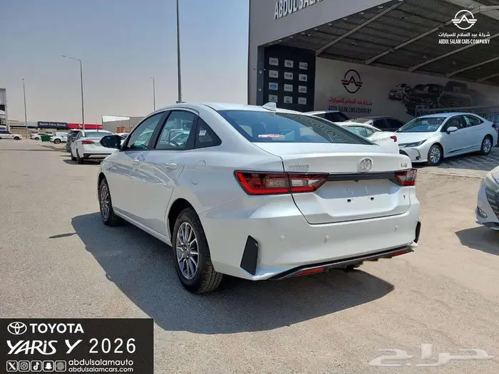 تويوتا - يارس فئة Y موديل 2026 بمحرك 1.3 يوجد تقسيط 2